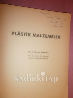 PLASTİK MALZEMELER imzalı