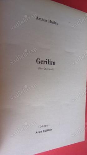 GERİLİM *** Birinci BASIM ***