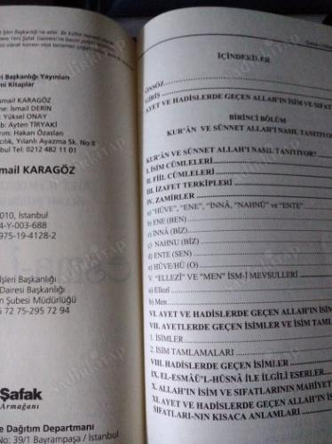 Ayet ve Hadislerin Işığında Allah'ın İsim ve Sıfatları ESMA-İ HÜSNA