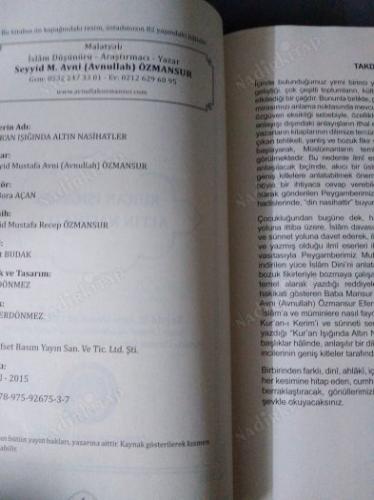 KUR'AN IŞIĞINDA ALTIN NASİHATLER