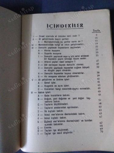 Türk Köylüsü İçin: Atçılık (Üretme, Bakım ve Yemleme Usulleri)