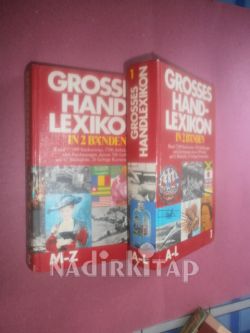 GROSSES HANDLEXIKON yabançi sözlük -1-2 CİLT TAKIM .A.Z.