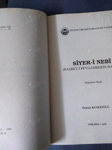 SİYER-İ NEBİ / HAZRET-İ PEYGAMBERİN HAYATI