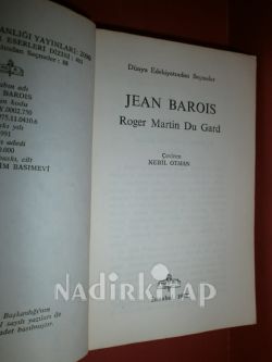 DÜNYA EDEBİYATINDAN SEÇMELER / JEAN BAROIS