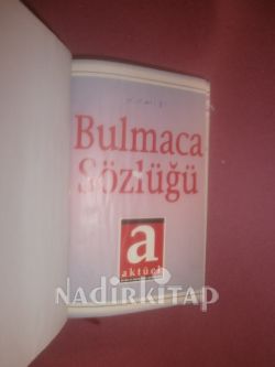 BULMACA VE SÖZLÜĞÜ