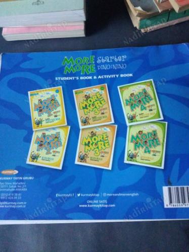 MORE MORE STARTER DINO NINO STUDENTS BOOK ACTIVITY BOOK