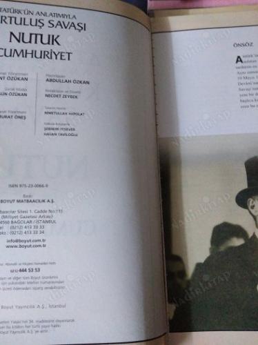 ATATÜRK'ÜN ANLATIMIYLA KURTULUŞ SAVAŞI / İşgal Yılları - Zafer - Cumhuriyet - Ulusun Şahlanışı (4 Cilt Takım)