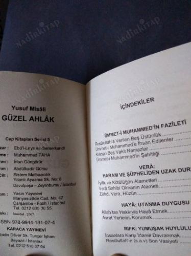 ÜMMET-İ MUHAMMED VE GÜZEL AHLAK (CEP BOY)