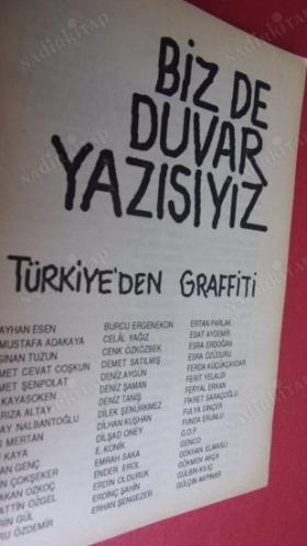 BİZDE DUVAR YAZISIYIZ - TÜRKİYEDEN GRAFİTİ