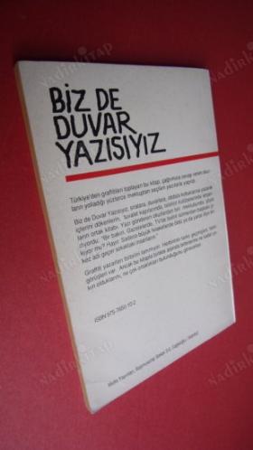 BİZDE DUVAR YAZISIYIZ - TÜRKİYEDEN GRAFİTİ