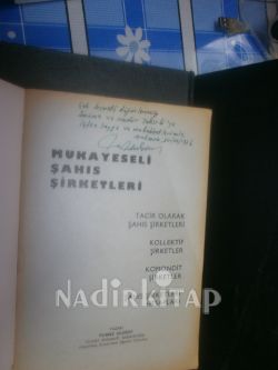 MUKAYESELİ ŞAHIS ŞİRKETLERİ- imzalı
