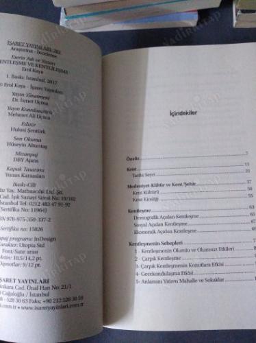 KENTLEŞME VE KENTLİLEŞME