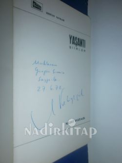 YAŞANTI - ŞİİRLER -- İMZALI