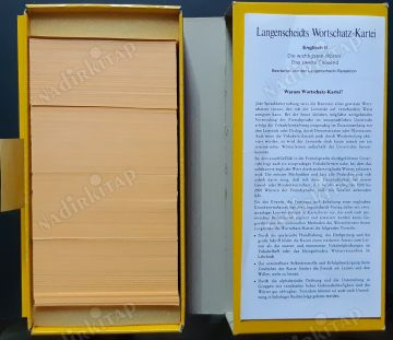 Langenscheidts Wortschatz Kartei Englisch 1. Die 1000 wichtigsten Wörter