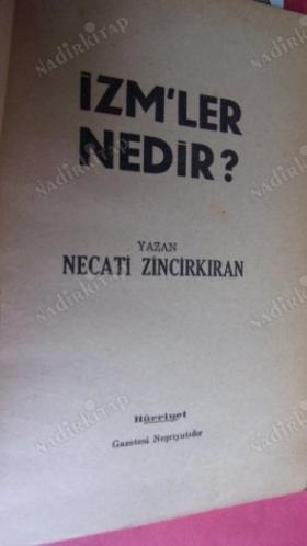İZM'LER NEDİR ?