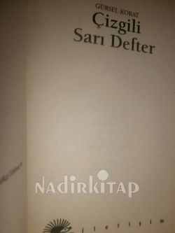 ÇİZGİLİ SARI DEFTER