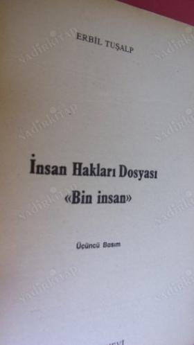 İNSAN HAKLARI DOSYASI 