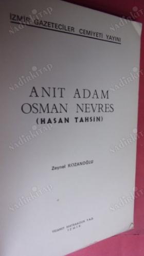 ANIT ADAM - OSMAN NEVRES HASAN TAHSİN -