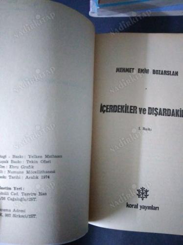 İÇERDEKİLER VE DIŞARDAKİLER