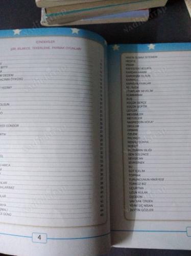 Mavi Portakal Şiir, Bilmece, Tekerleme, Parmak Oyunları