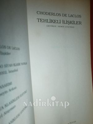 TEHLİKELİ İLİŞKİLER