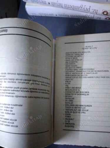 DEUTSCH- TÜRKİSCHES VOCABULAR