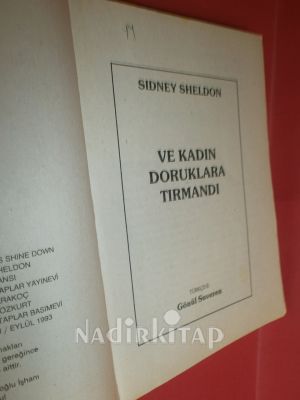 VE KADIN DORUKLARA TIRMANDI