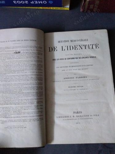 Question Médico-légale De L'identité