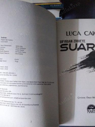 Sıfırdan Zirveye Suarez (Büyük Boy)