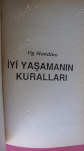 İYİ YAŞAMANIN KURALLARI