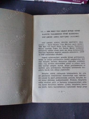 MECLİSİN İÇİNDEN