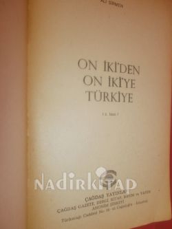 ON İKİ'DEN ON İKİ'YE TÜRKİYE