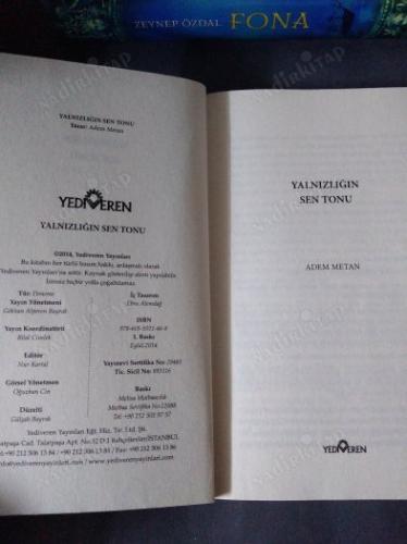 YALNIZLIĞIN SEN TONU