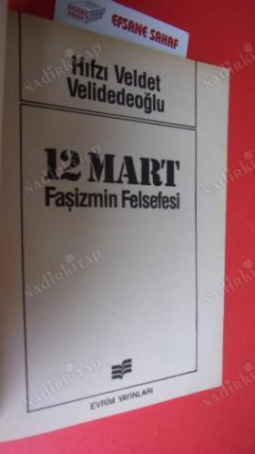 12 MART - Faşizmin Felsefesi
