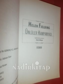 ÜNLÜLER KAMPANYASI * 3 BASKI