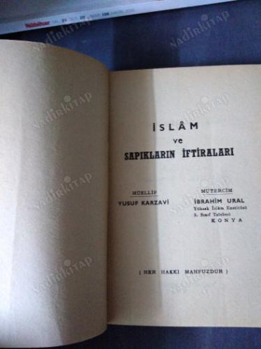 İSLAM VE SAPIKLARIN İFTİRALARI