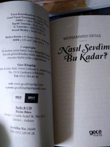 NASIL SEVDİM BU KADAR