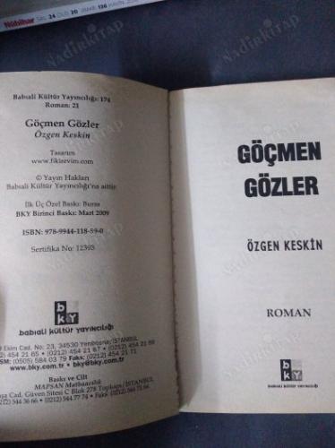 GÖÇMEN GÖZLER (MİLLİ EĞİTİM BAKANLIĞI BİRİNCİLİK ÖDÜLÜ)