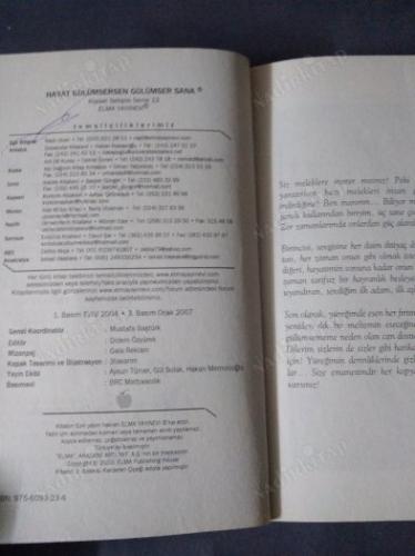 HAYAT GÜLÜMSERSEN GÜLÜMSER SANA - kardelen çiçeği