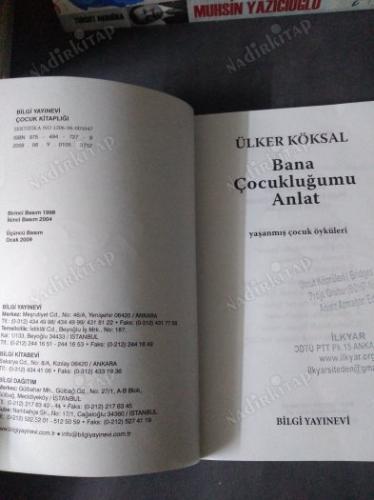 BANA ÇOCUKLUĞUMU ANLAT
