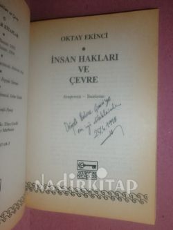 İNSAN HAKLARI VE ÇEVRE ( İMZALI )
