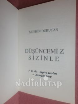 DÜŞÜNCEMİZ SİZİNLE