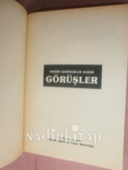 ORHİM SEMİNERLER SERİSİ GÖRÜŞLER
