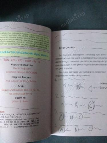 Komedi Tiyatrosu 4 / ÜÇ NUMARANIN MACERALARI ÖYKÜ DİZİSİ