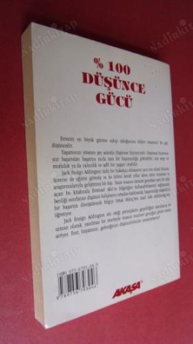 % 100 DÜŞÜNCE GÜCÜ ( DÜŞÜNCE GÜCÜNÜZÜ KULLANARAK HAYATINIZI YÖNLENDİRMEYİ ÖĞRENİN ! )