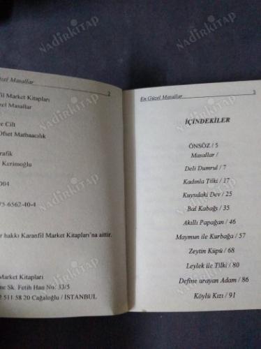 En Güzel Masalları (Cep Boy)