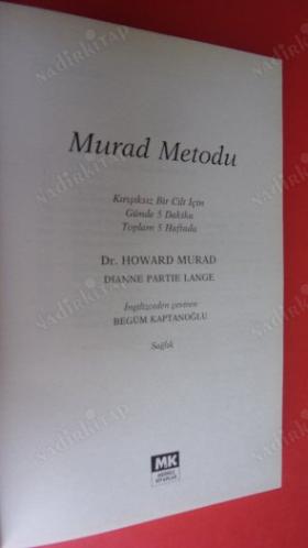 MURAD METODU - KIRIŞIKSIZ BİR CİLT - GÜNDE BEŞ DAKİKA TOPLAM BEŞ HAFTADA