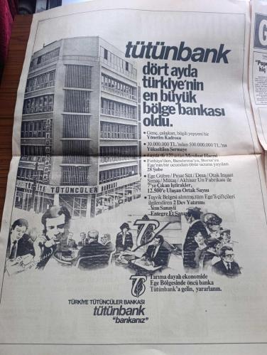 Günaydın Gazetesi - Turkish Newspaper - 20 Mayıs 1981 - Atatürk'ün evinin üstüne uçakla dalışlar yapan Yunanlı bomba atacağını söyleyince ortalık karıştı - deli Yunanlı İlias Diamantopulos olay sırasında Cesne tipi uçak kullandı fotoğraf - Deli Yunanlı İlias Diamantopulos selanik'teki Atatürk törenini alt üst etti - Bin üçyüz altmış öğrencinin meydana getirdiği canlı Atatürk tablosu Fotoğrafı - en parlak 19 Mayıs Bayramı kutlamaları Bu yıl yapıldı - Atatürk'ün doğumunun 100'üncü yıldönümü nedeniyle  Samsunda yaptırılacak olan ilk adım Atatürk anıtı'nın temeli Kenan Evren tarafından atıldı Fotoğrafı - Kenan Evren terör tüm insanlıkla birlikte Türk gençliğini de hedef aldı dedi - İngiliz BBC televizyonunda Atatürk'e dil uzatılması tepki yarattı - Türkiye'de Doğan Amerikalı ünlü yazar William Saroyan öldü Fotoğrafı - Atatürk'ün 100'üncü doğum yılı nedeniyle bastırılan altın ve gümüş hatıra paralar bugün satışa çıkarılıyor - Kıbrıs Türk Federe devletinde 19 Mayıs kutlaması - 19 Mayıs 1919