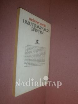 UMUTLA YAŞIYORUZ EFENDİM