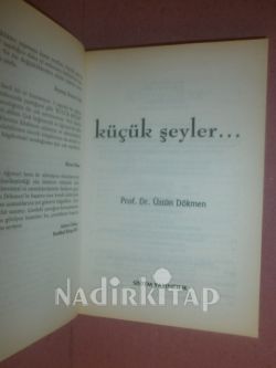 KÜÇÜK ŞEYLER